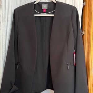 Vince Camuto black work jacket